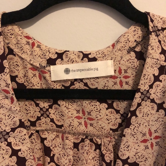 The Impeccable Pig Multi Color Romper - Picture 4 of 4